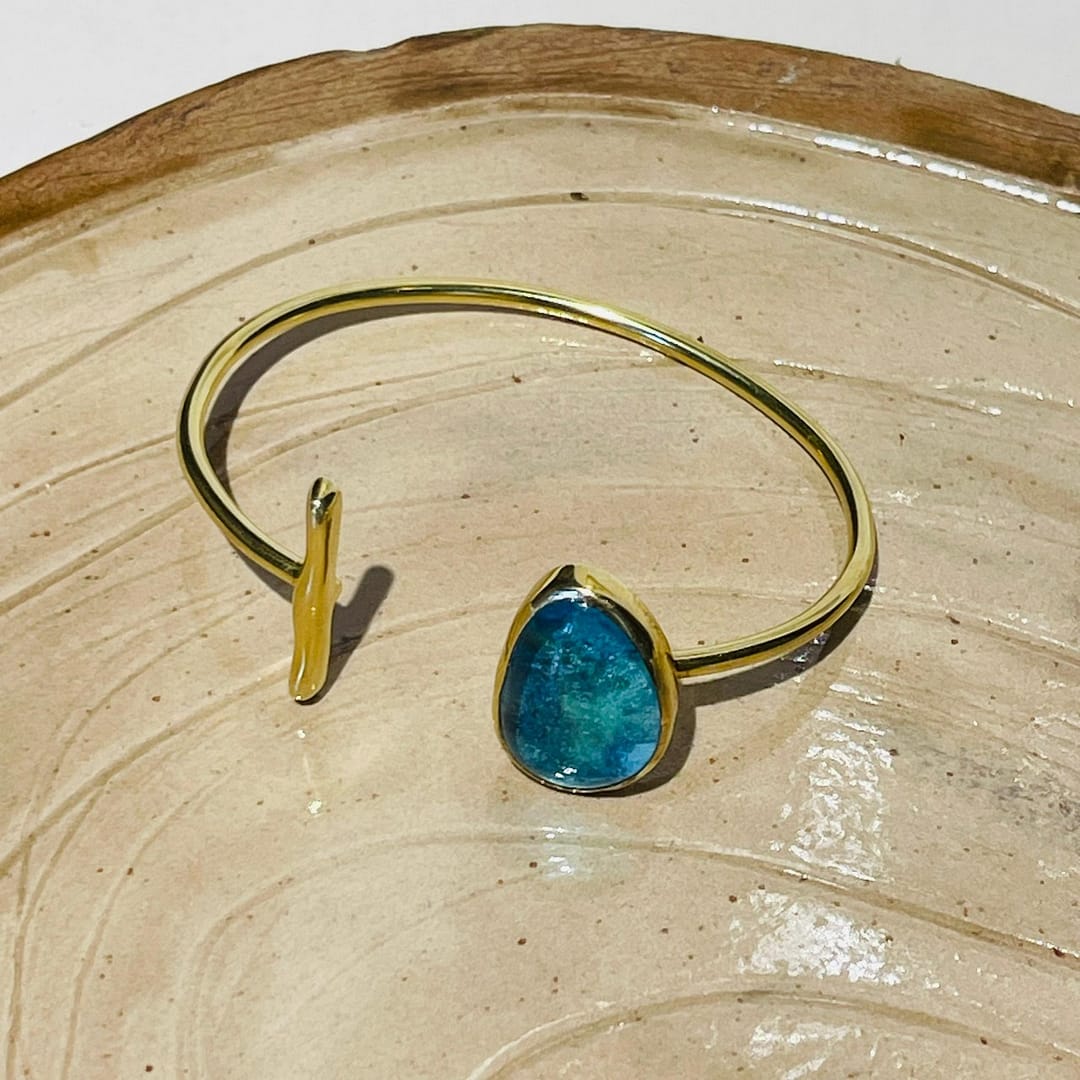 Cam Tasarım Elyapımı Bileklik - Görsel 5