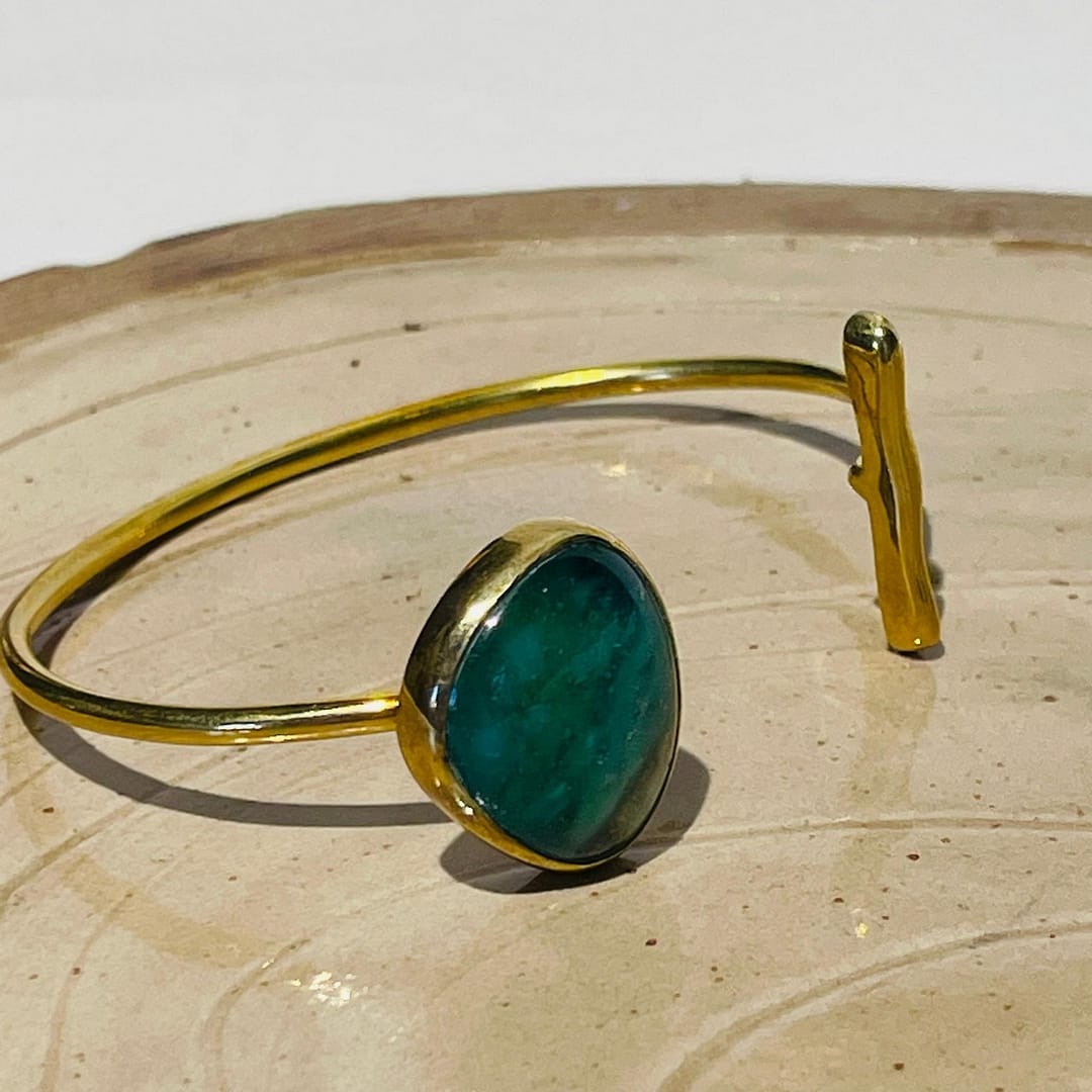 Cam Tasarım Elyapımı Bileklik - Görsel 3