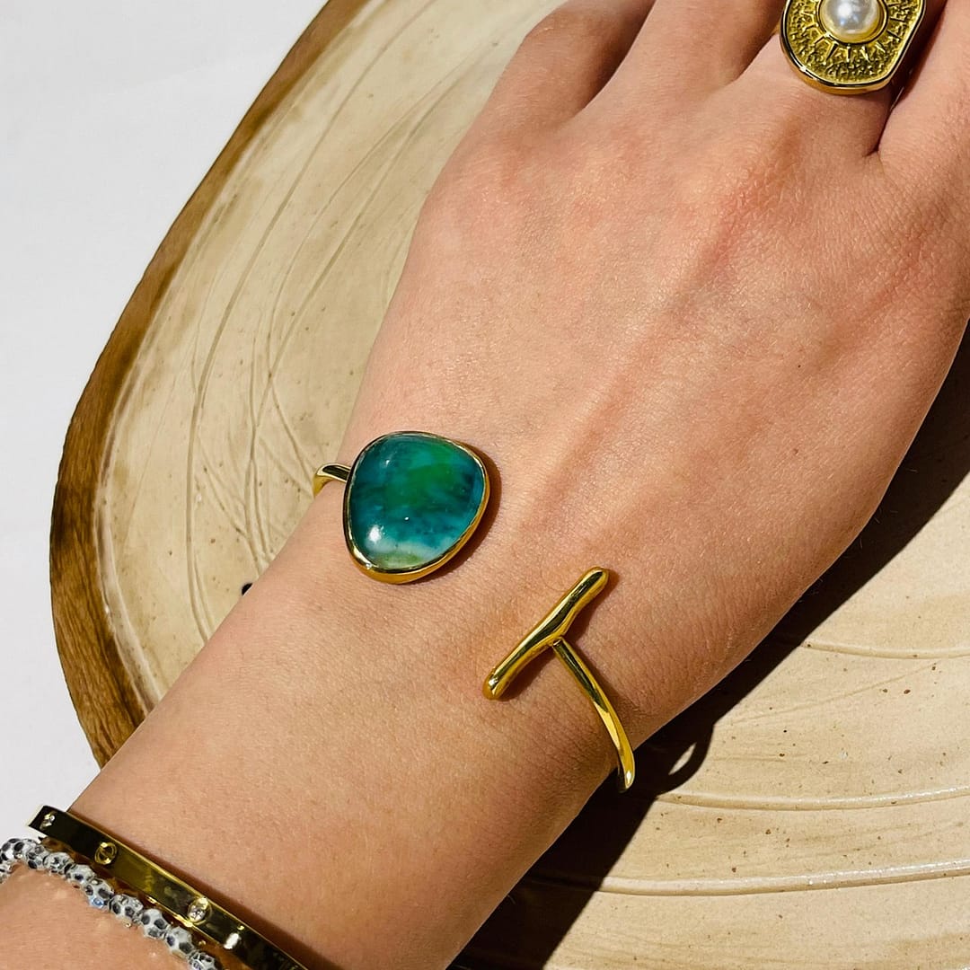 Cam Tasarım Elyapımı Bileklik - Görsel 2