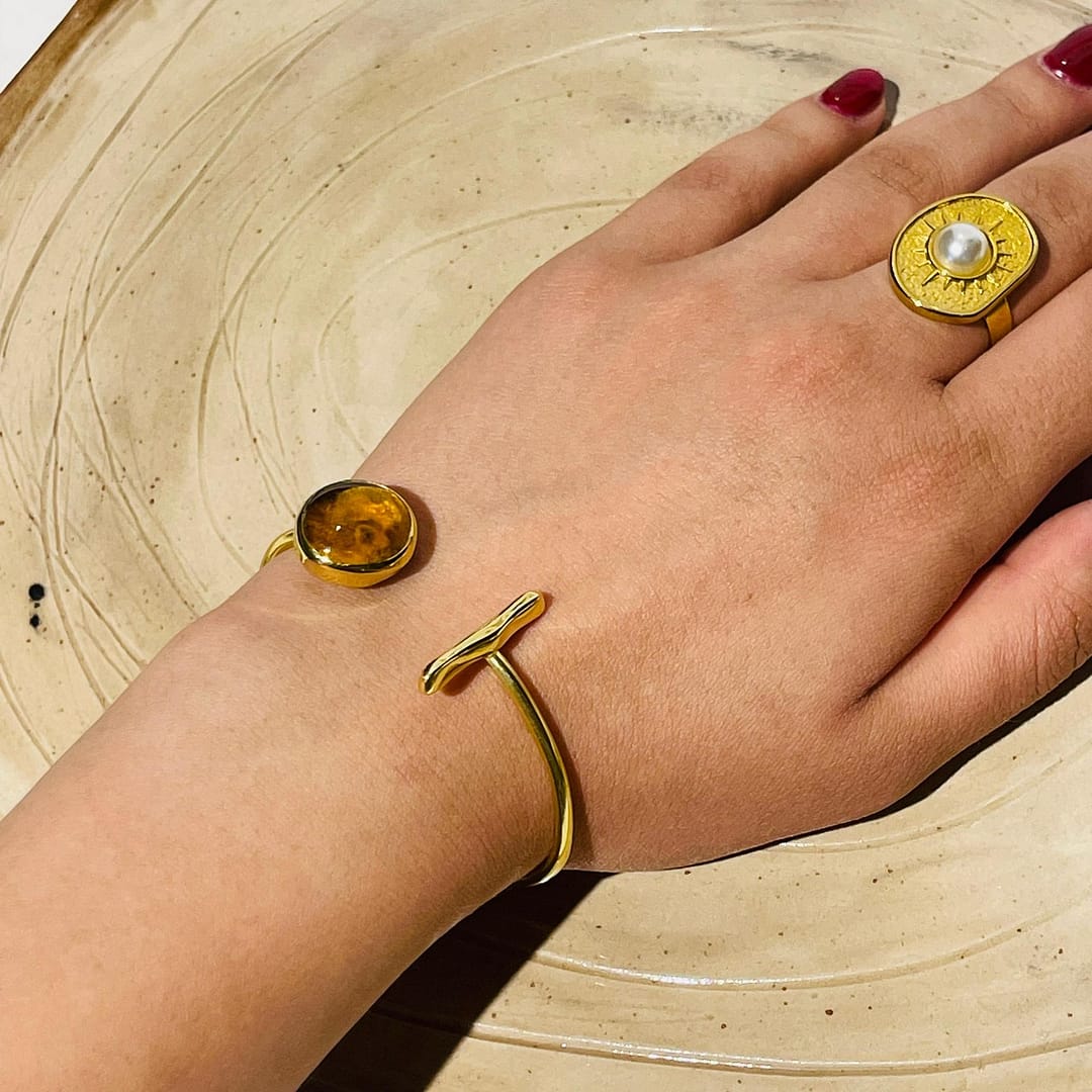 Cam Tasarım Elyapımı Bileklik - Görsel 5