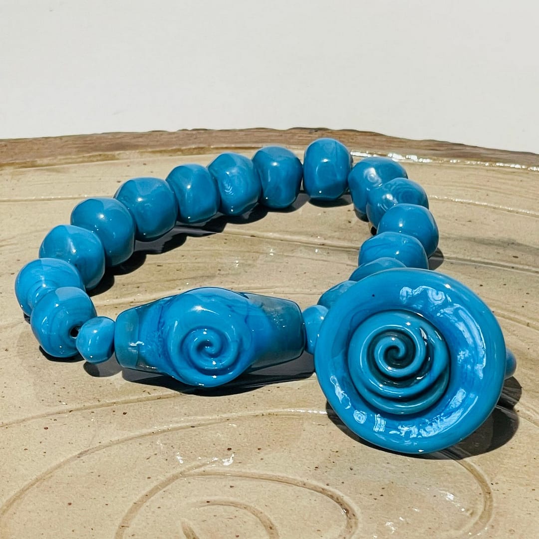 Cam Tasarım Elyapımı Bileklik - Görsel 4