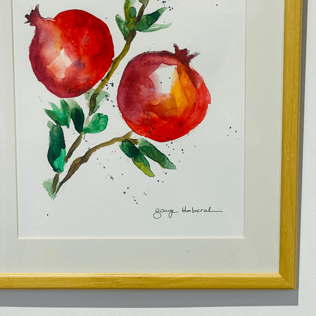 İkili Nar Bereket Ve Zenginlik Sembolü - Görsel 4