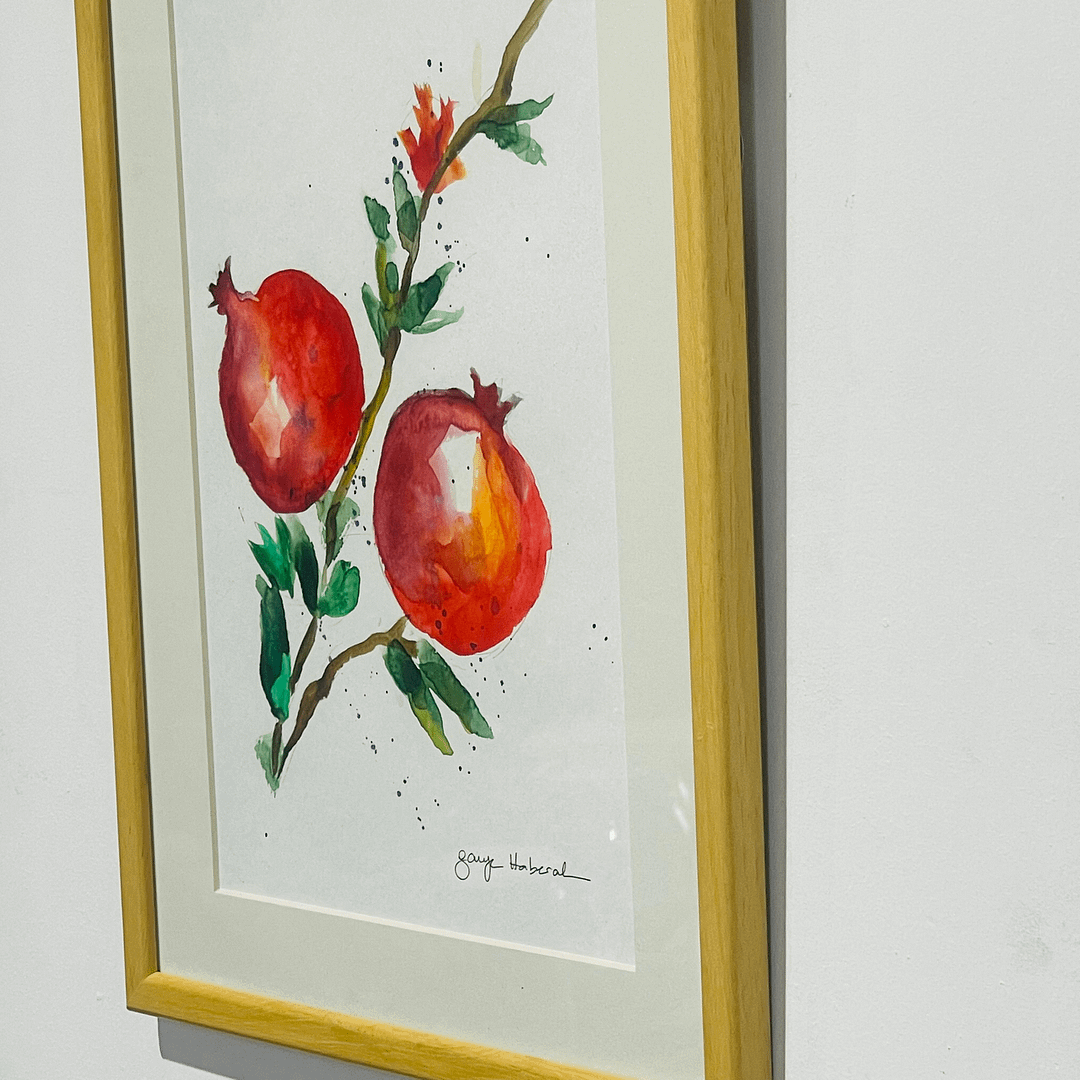 İkili Nar Bereket Ve Zenginlik Sembolü - Görsel 5