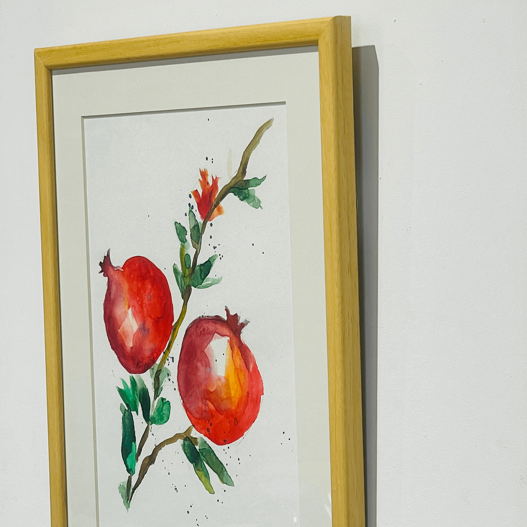 İkili Nar Bereket Ve Zenginlik Sembolü - Görsel 2