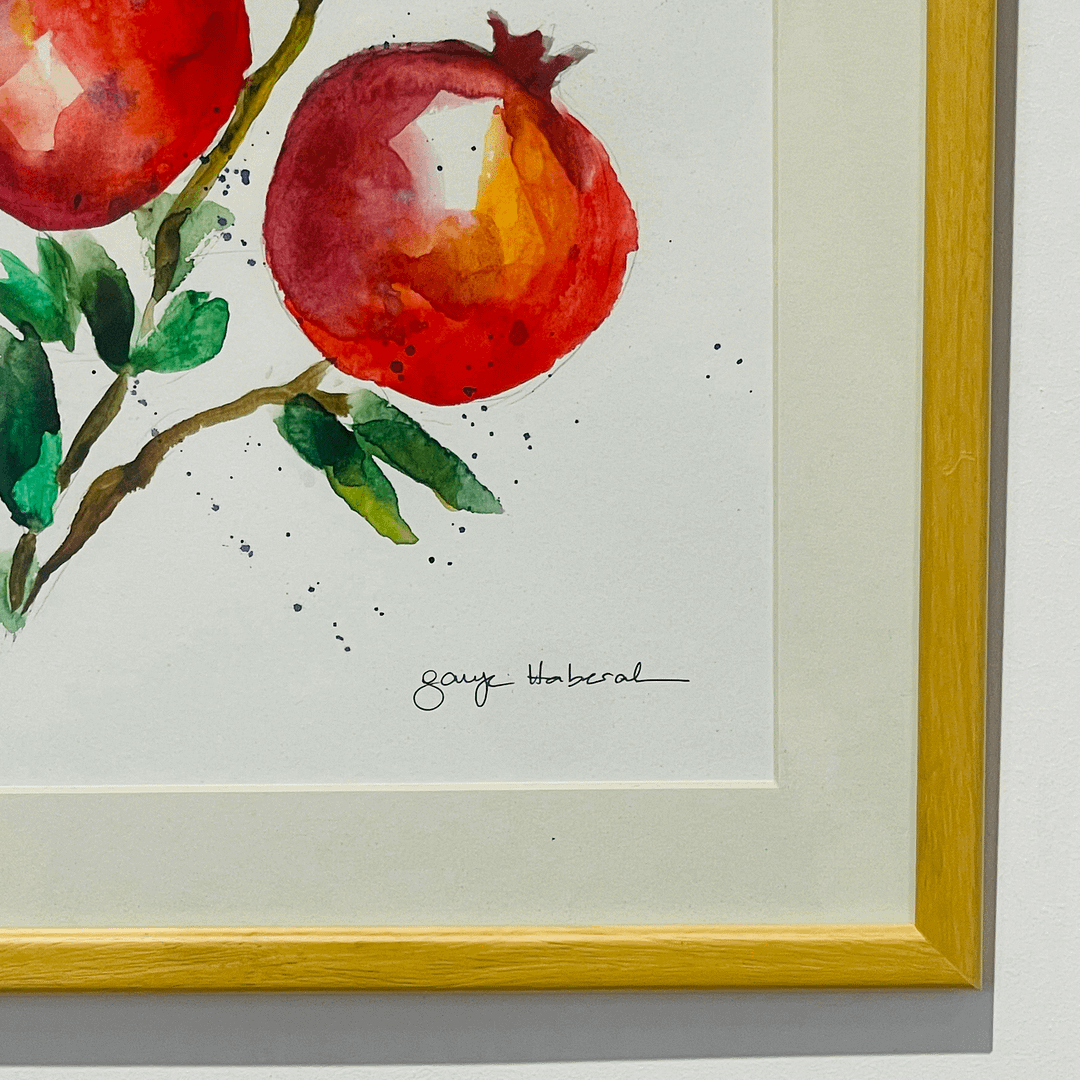 İkili Nar Bereket Ve Zenginlik Sembolü - Görsel 6