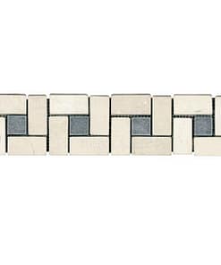 Natural Stone Mesh mosaic border