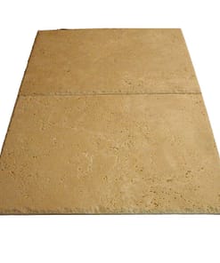 Classic Beige Travertine Brushed chiseled edge