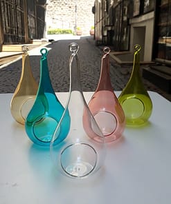 Drop Type glass candle holder