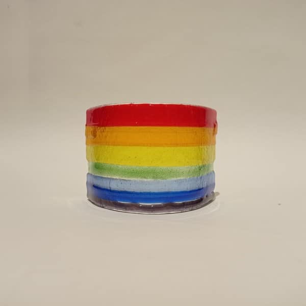 Gökkuşağı Panel Mumluk Dekor - Görsel 6