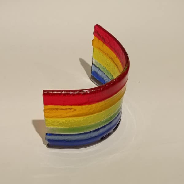 Gökkuşağı Panel Mumluk Dekor - Görsel 5