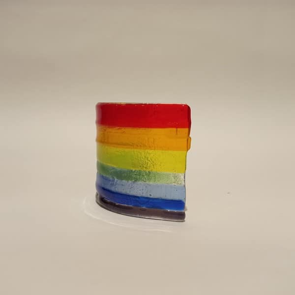 Gökkuşağı Panel Mumluk Dekor - Görsel 2