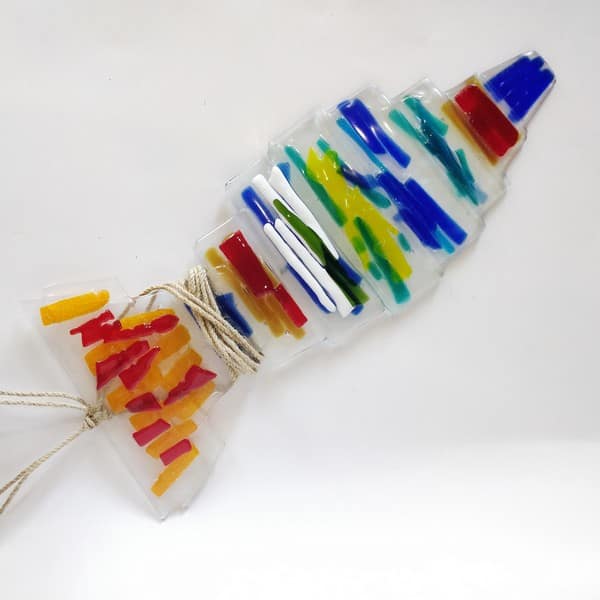 Camdan Soyut Marmara Lüferi - Görsel 2