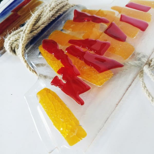 Camdan Soyut Marmara Lüferi - Görsel 6