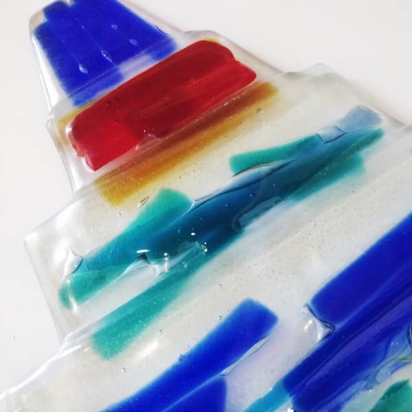 Camdan Soyut Marmara Lüferi - Görsel 3