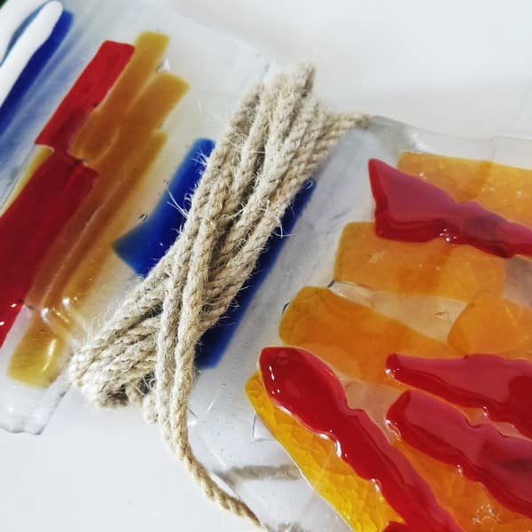 Camdan Soyut Marmara Lüferi - Görsel 5