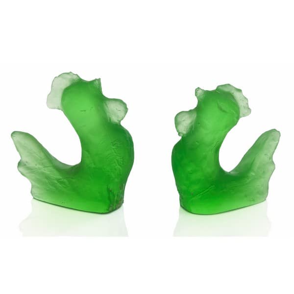 Cam Döküm İkiz Horozlar