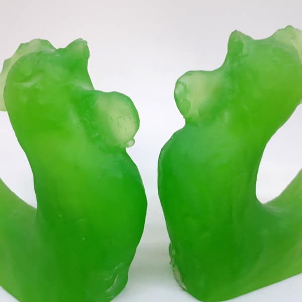 Cam Döküm İkiz Horozlar - Görsel 5