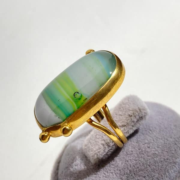 Pastel Renkler Elyapımı Yüzük - Görsel 3