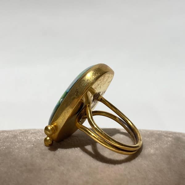 Pastel Renkler Elyapımı Yüzük - Görsel 8