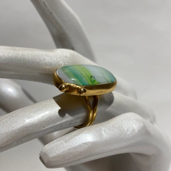 Pastel Renkler Elyapımı Yüzük - Görsel 7